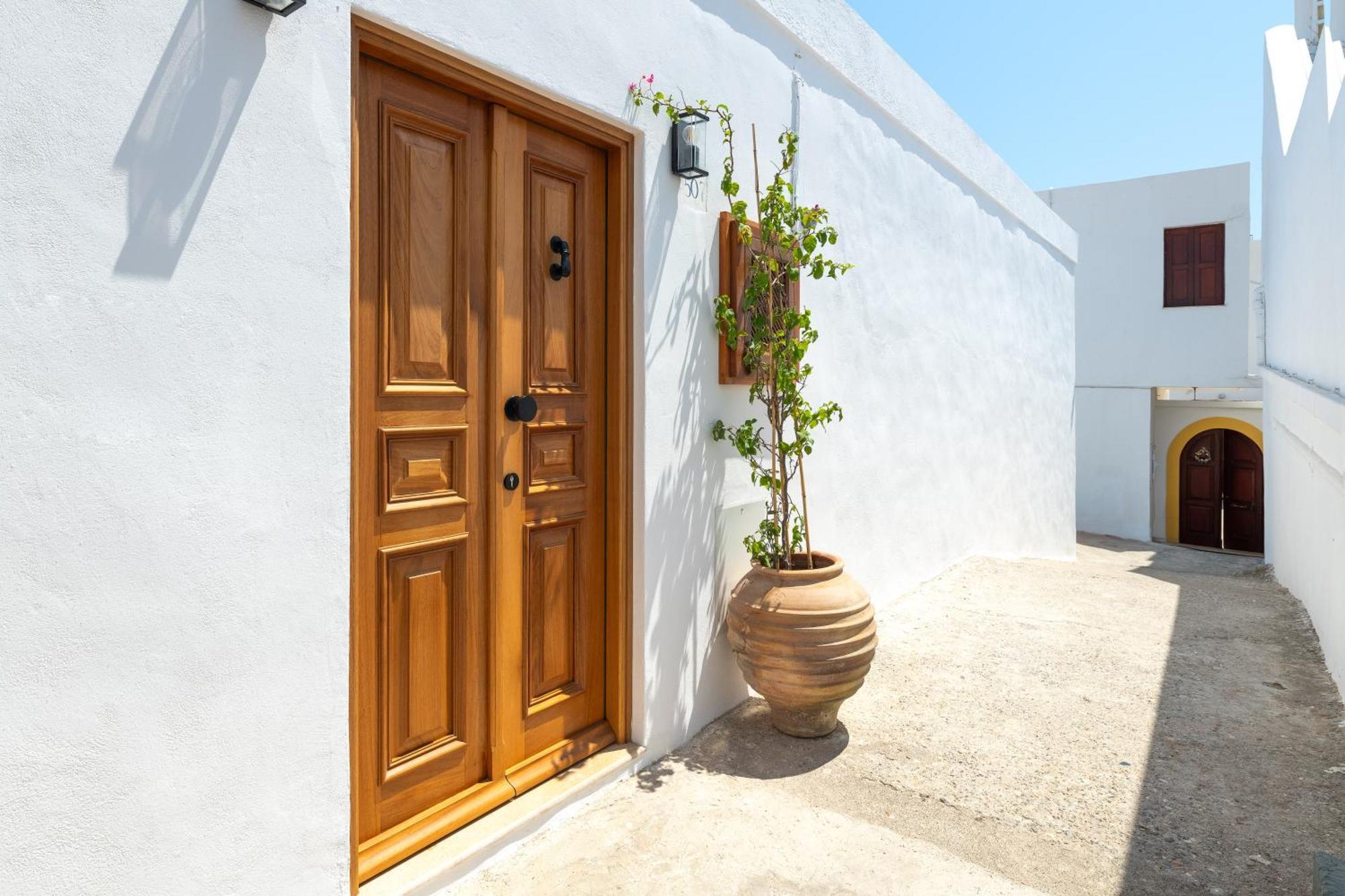 Villa Tapanis Luxury House Líndos Exterior foto